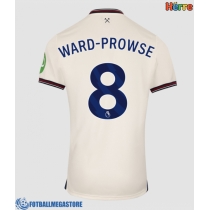Fotballdrakt Herre West Ham United James Ward-Prowse #8 Bortedrakt 2025-26 Kortermet